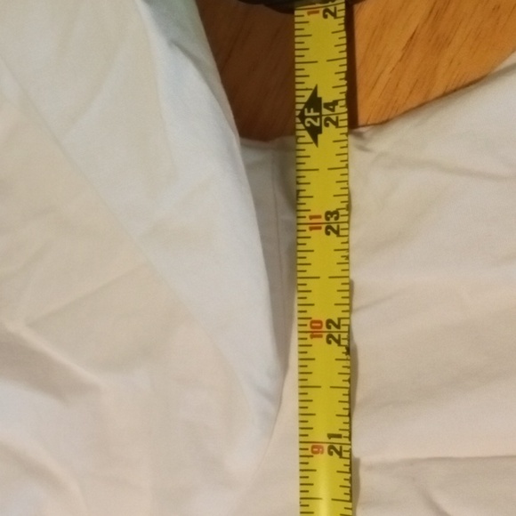 LANE BRYANT SMOCKED SHOULDER SQUARE NECK PUFFY SLEEVE BLOUSE SIZE 18/20 WHITE - Picture 4 of 8